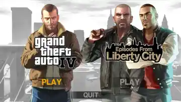 Grand Theft Auto IV (USA) (v1.08) (Disc) (Update) screen shot title